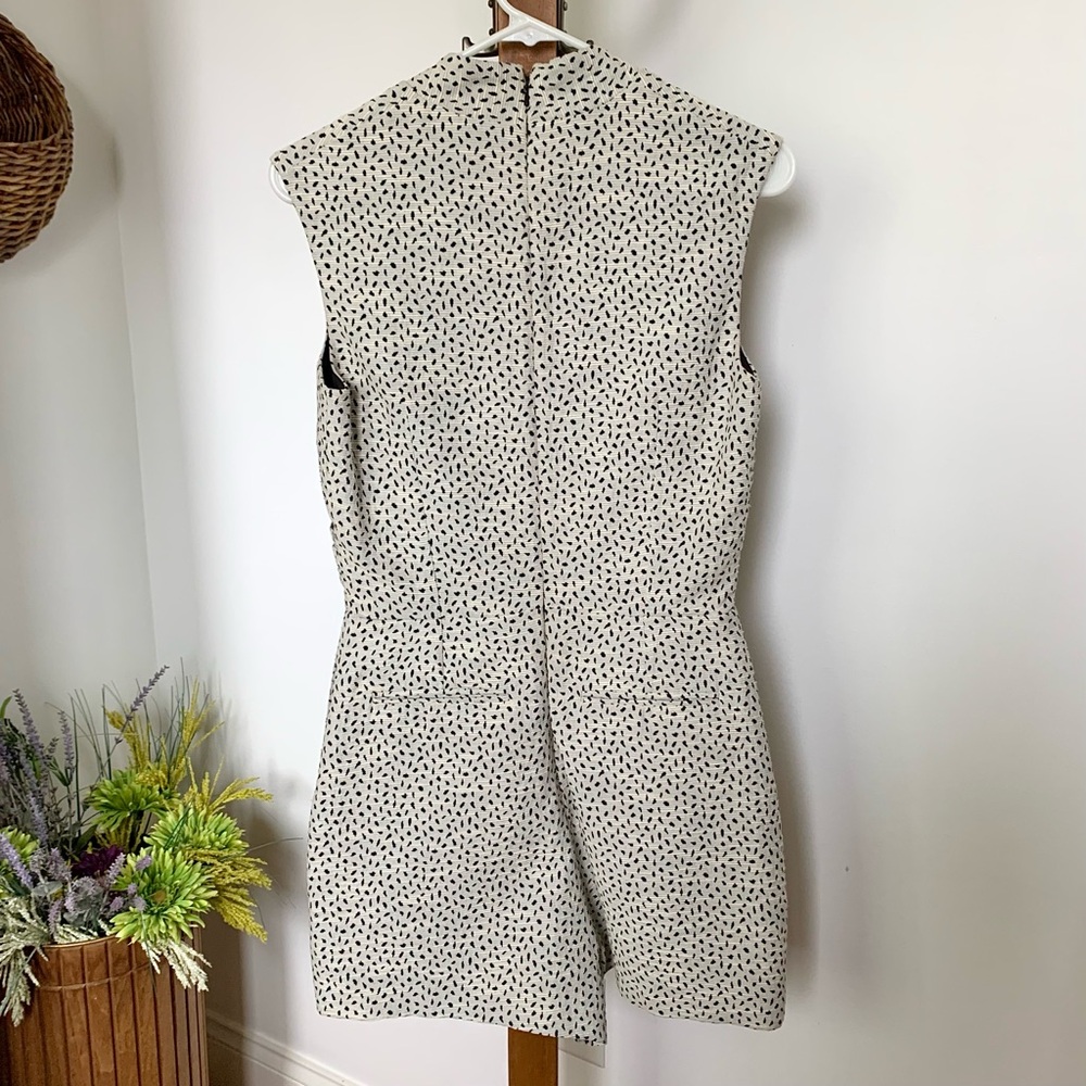 Reiss Jeannette Speckled Jacquard Romper Playsuit sz 4 SM - Picture 8 of 16